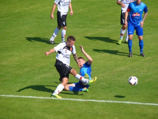 W meczu zachodniopomorskiej czwartej ligi, Bałtyk Koszalin zmierzył się na swoim boisku z Piastem Chociwel