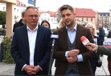 Kampania na finiszu. Patryk Jaki zachęca wyborców do głosowania na Ireneusza Stachowiaka, kandydat na posła. Wideo