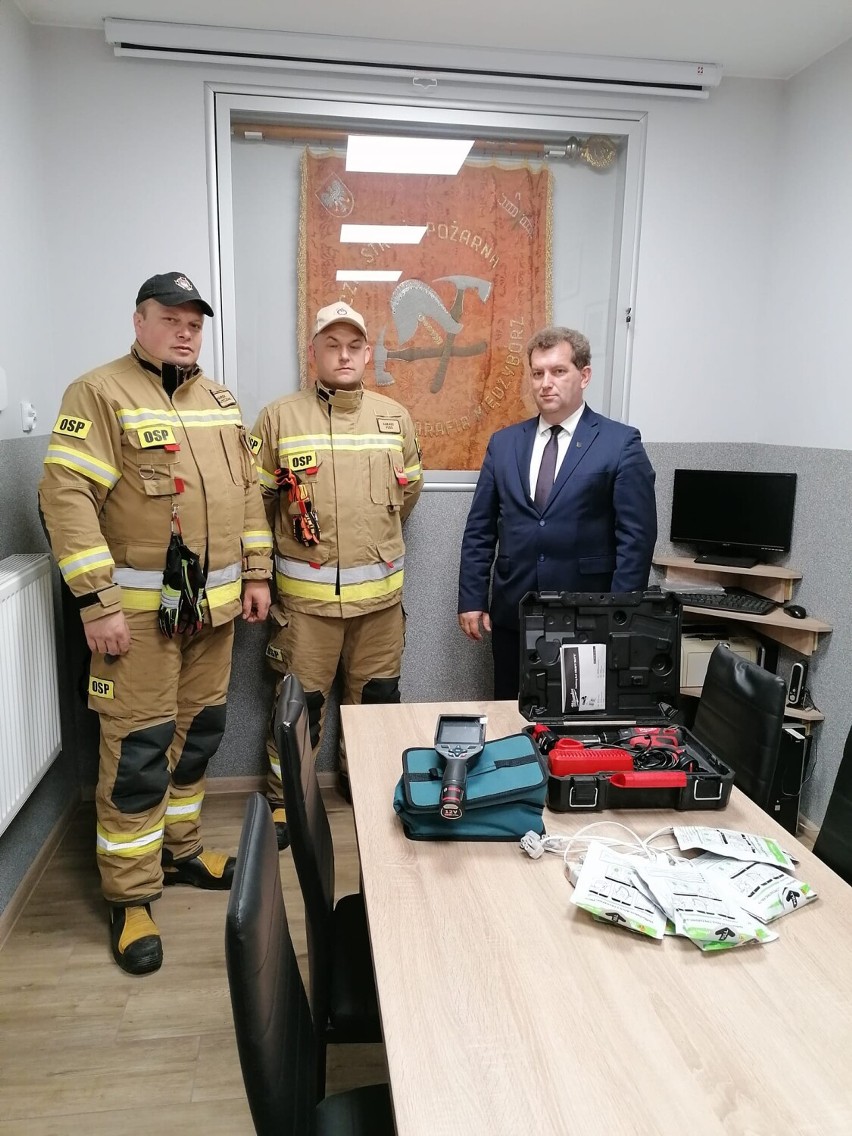Ochotnicza Straż Pożarna działająca w Międzyborzu ma nowy sprzęt