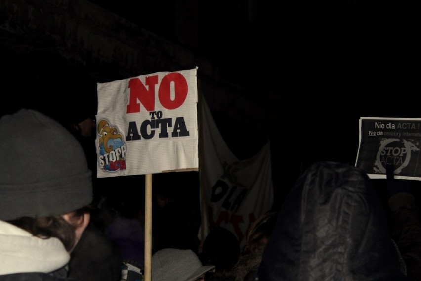 Nie milkną echa podpisania ACTA przez polski rząd. W Gdańsku...