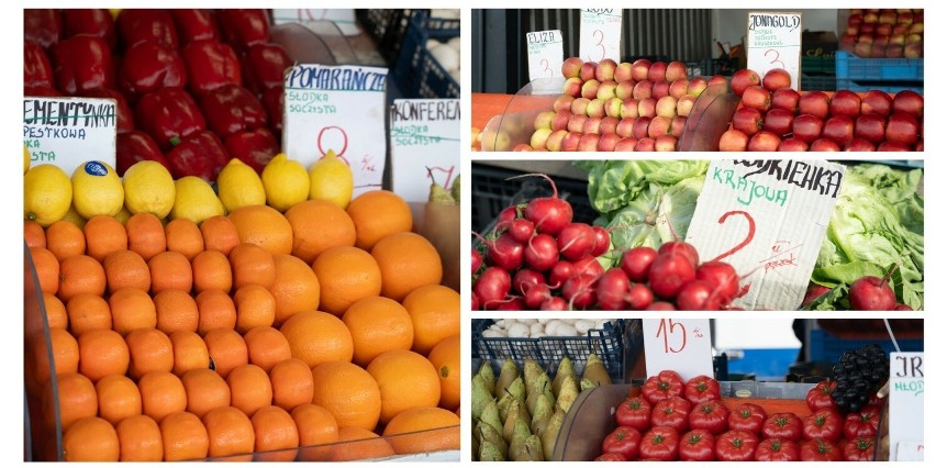 Ceny owoców i warzyw na bazarach w Kielcach. Zobacz...