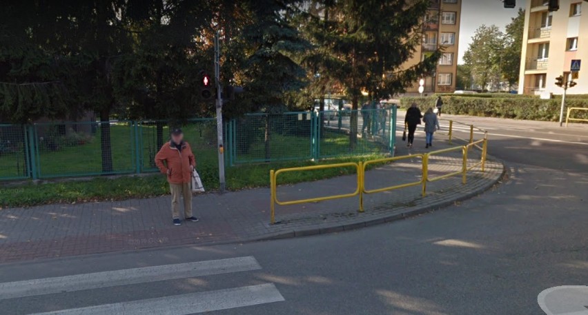 Mieszkańcy Piekar Śląskich w oku kamery Google Street View....