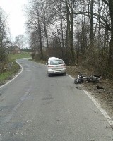 Kęty. Zmarł ranny motocyklista