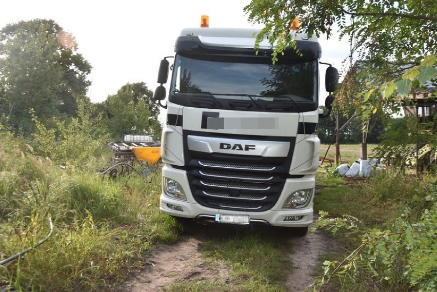 Kwidzyńscy policjanci odzyskali ciężarówkę skradzioną na terenie Niemiec. Zatrzymano dwóch mieszkańców powiatu kwidzyńskiego