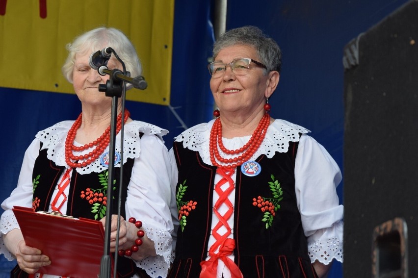 Pierwszy wystąpił zespół Jarzębinki - gospodarz przeglądu