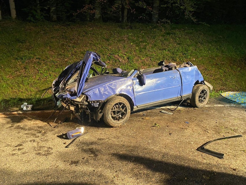 Tragiczny wypadek w Babim Dole. Nie żyje 34-letni kierowca audi 