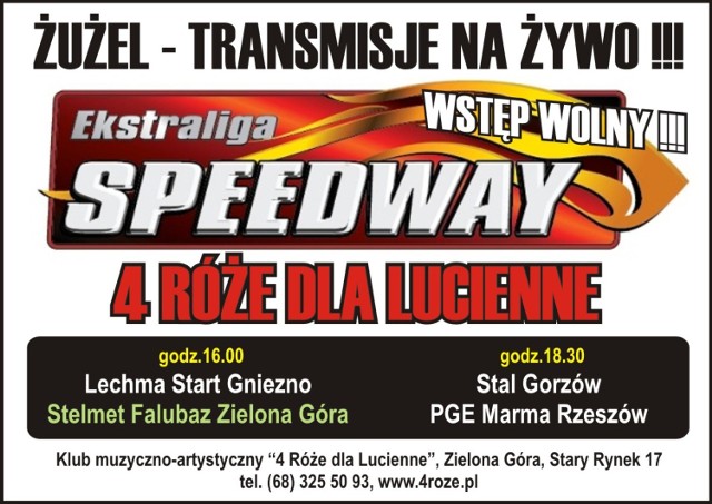 ŻUŻEL - TRANSMISJE NA ŻYWO