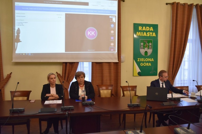 Sesja rady miejskiej - Zielona Góra - 1 stycznia 2022 roku