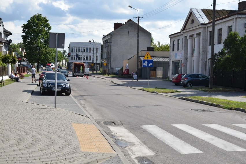 Ulica Kościuszki w Ostrowi Mazowieckiej