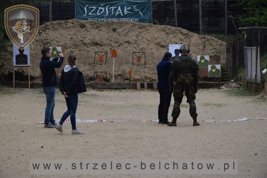 Strzelcy z Bełchatowa na pikniku strzeleckim w Okręglicy[FOTO]