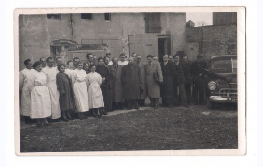 Sępólno Krajeńskie, 16 kwietnia 1958 roku, pracownicy...