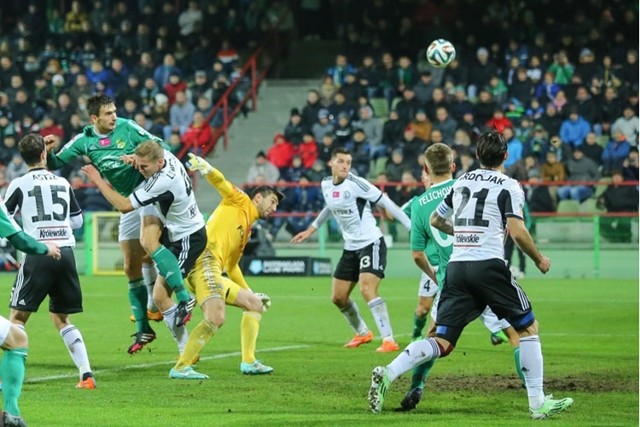 Legia Warszawa z Arturem Borucem w Bełchatowie