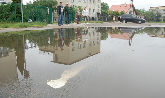 Zdjęcie zostało wykonane w czerwcu, dzień po ulewie