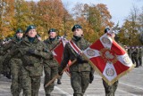 Święto brygady sieradzkiej z udziałem żołnierzy USA. Sztandar WP dla jednostki ZDJĘCIA