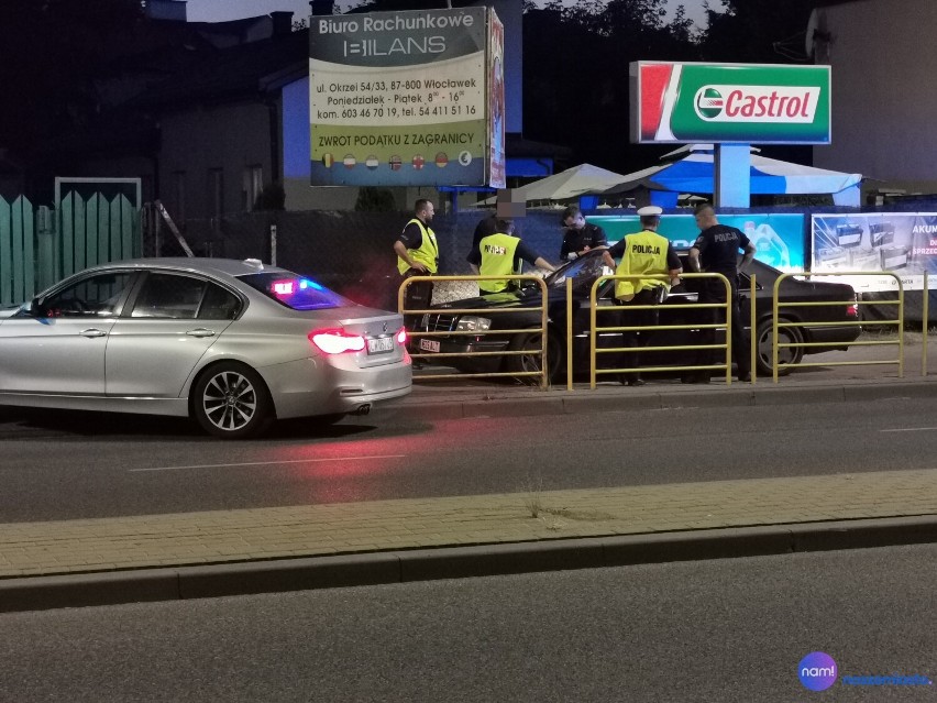 Pijany kierowca mercedesa zatrzymany we Włocławku
