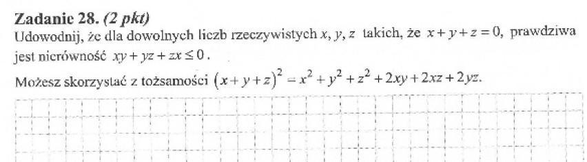 MATURA 2013 MATEMATYKA