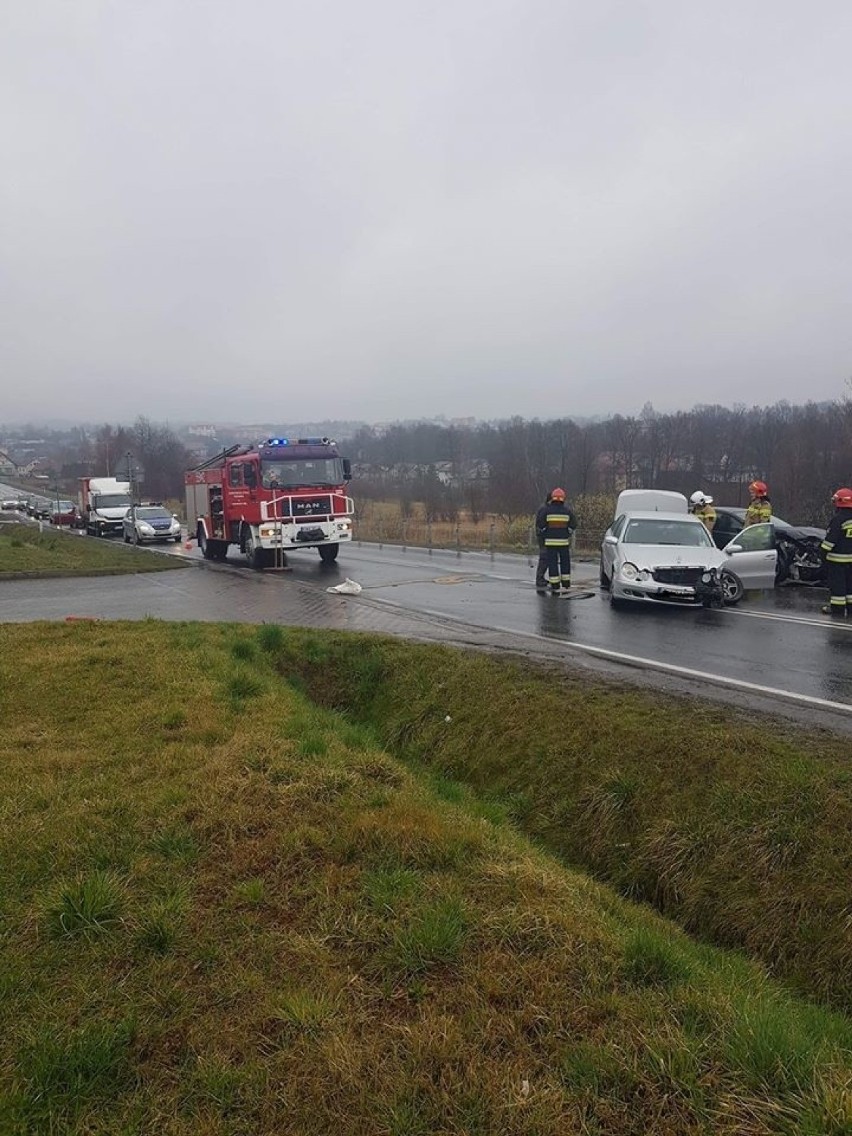 Wypadek w Kalwarii Zebrzydowskiej