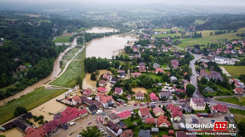 Wielkie szacowanie strat po potopie w Łapanowie, Łapczycy i Bochni. Straty są gigantyczne [ZDJĘCIA]