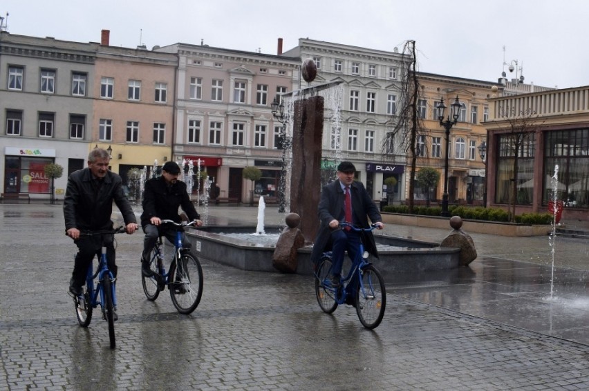 Krotoszyn: Inauguracja projektu - Krotoszyński Rower Miejski