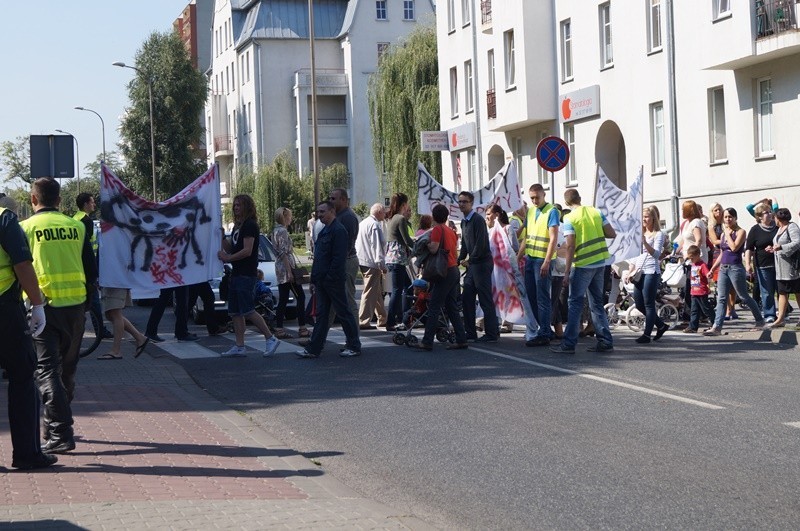 Protest mieszkańców Lokatora