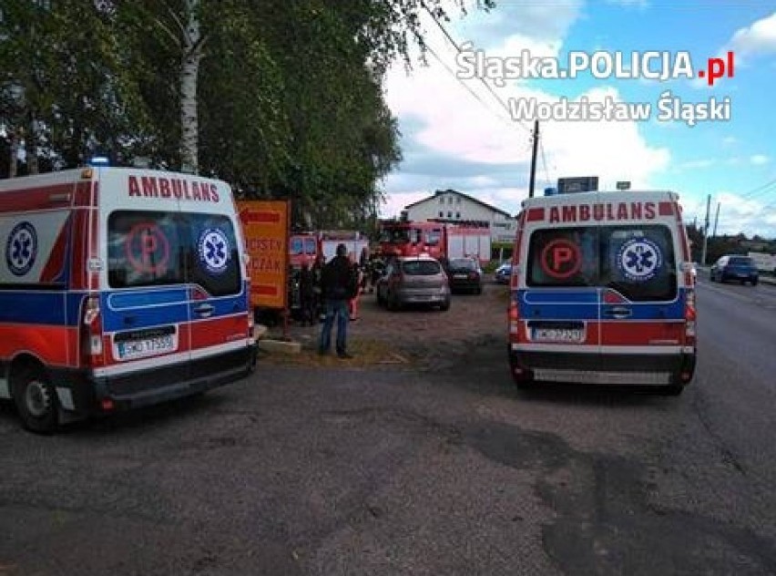 Cztery samochody zderzyły się na ulicy Jastrzębskiej w...