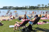 Policja i służby ratunkowe z regionu w Wąsoszu. Na plaży tłumy [zdjęcia]