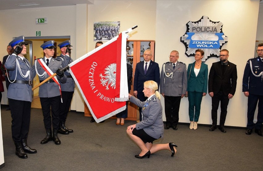 Komendant policji w Zduńskiej Woli odchodzi na emeryturę