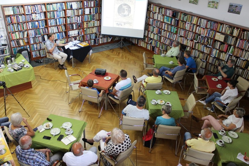 Franz Lischka odwiedził międzyzdrojską bibliotekę