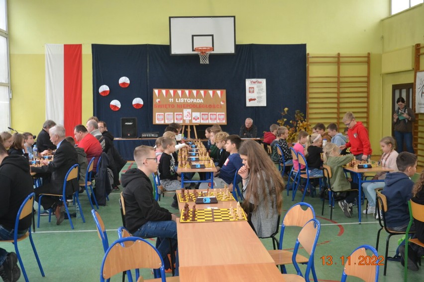 Blisko 60 uczestników wzięło udział w XIX Szachowym Turnieju w Skomlinie