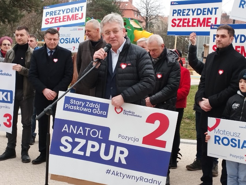 Kandydaci KO na radnych miejskich w Wałbrzychu w okręgu nr 2...