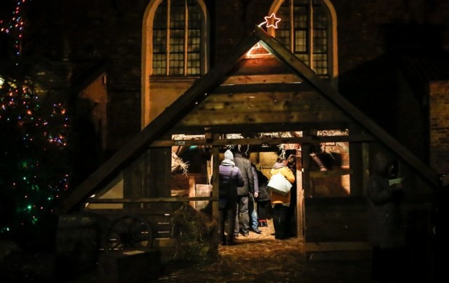 Zobaczcie zdjęcia z żywej szopki, którą podziwiać można w Kościele św. Trójcy w Gdańsku.