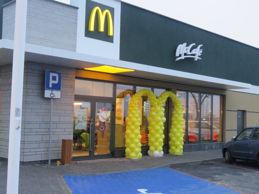 28.11. 2020 godz. 7.30 Otwarcie McDonald's w Andrychowie