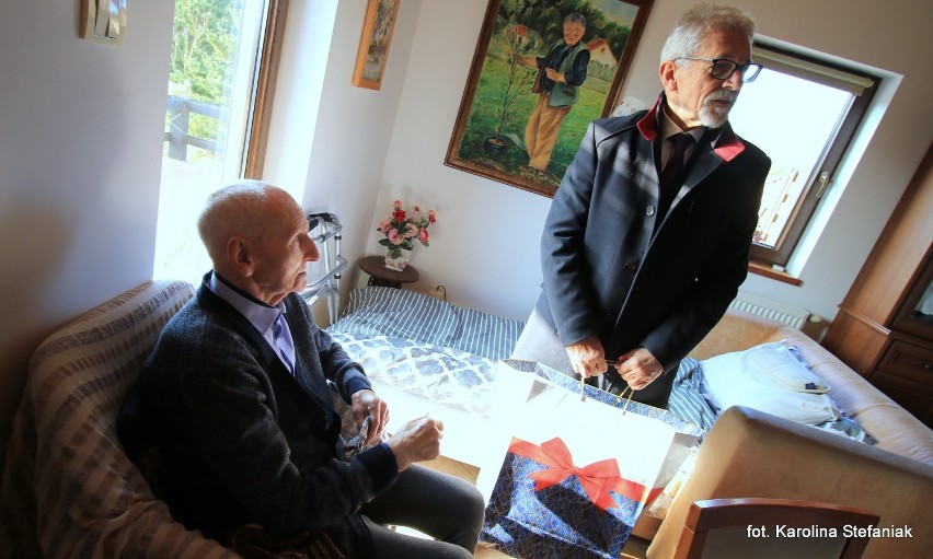 Najstarszy mieszkaniec gminy Skoki ma już 103 lata 
