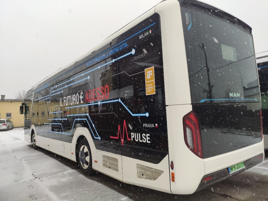 Autobus elektryczny marki MAN Lion's City E będzie przez dwa...