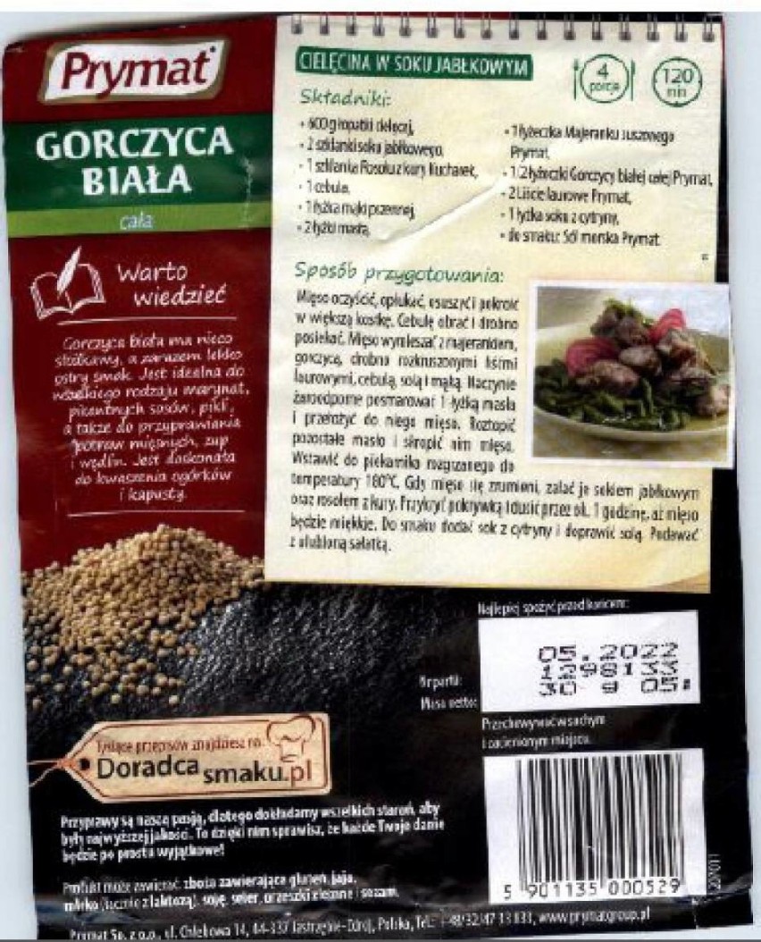 Salmonella w przyprawach popularnej marki. Główny Inspektorat Sanitarny ostrzega przed zatruciem. Sprawdź, czy masz ją w swojej kuchni!