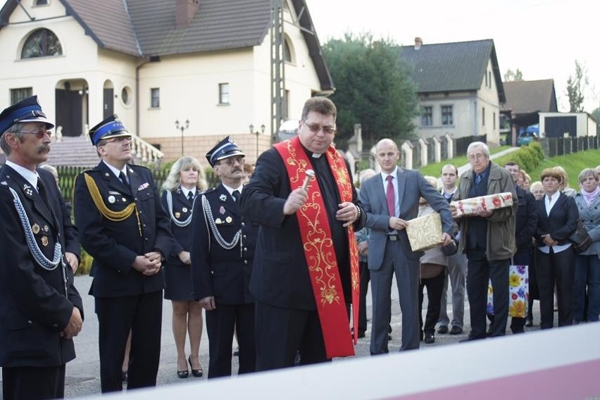 Nowa remiza w Mszanie została uroczyście otwarta. Zobacz zdjęcia.