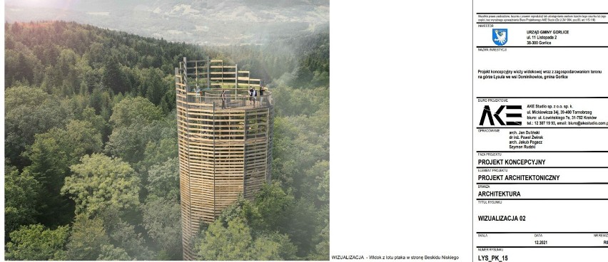 Gmina Gorlice dostała trzy oferty na budowę wieży widokowej na Łysuli w Dominikowicach