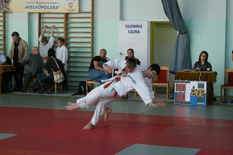 Gimnazjada 2012: Młodzi judocy walczą na Olimpii [ZDJĘCIA, WIDEO]