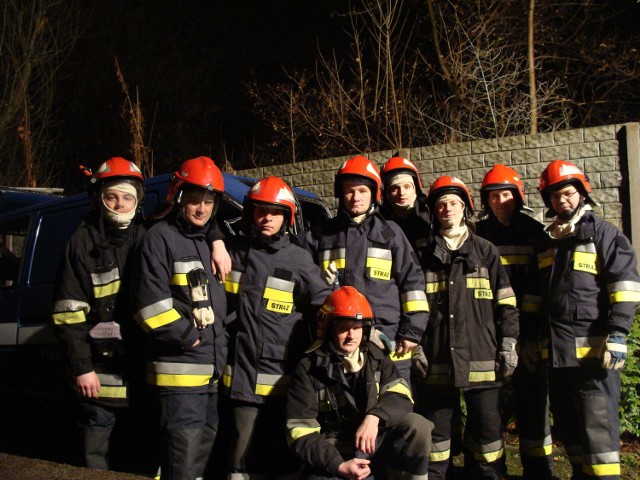 Strażacy z OSP Janów.