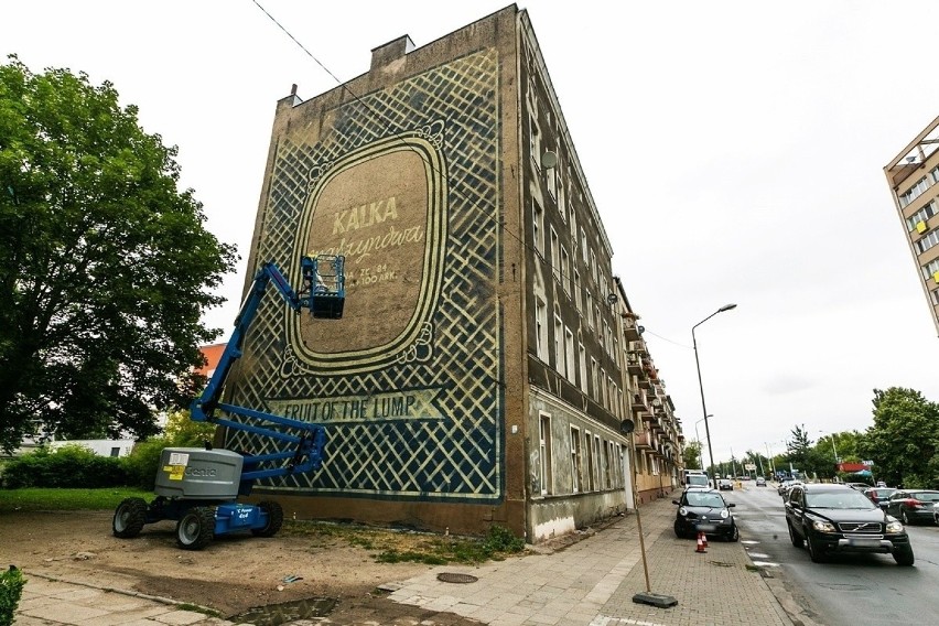 Kolejny mural powstaje na Pomorzanach. Podoba się Wam? [ZDJĘCIA]