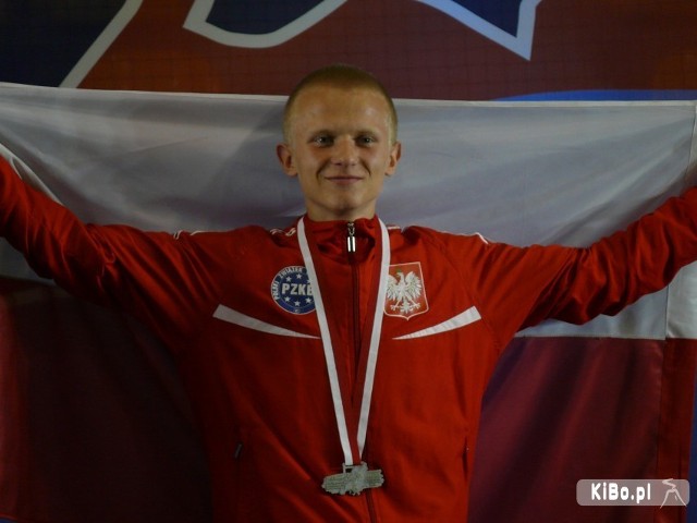 Karol Wójcik z AKS-u Niwka został wicemistrzem Europy juniorów