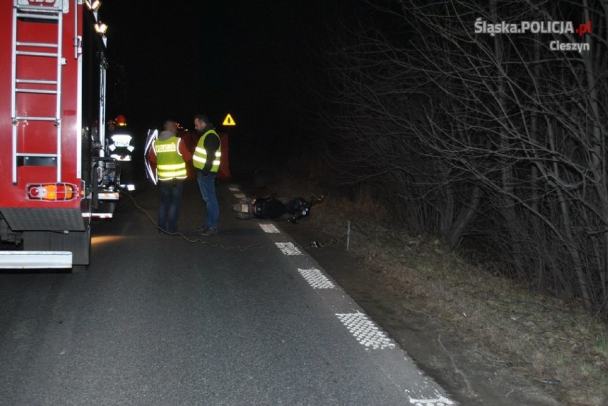 Wypadek w Ustroniu: na drodze zginął 46-latek