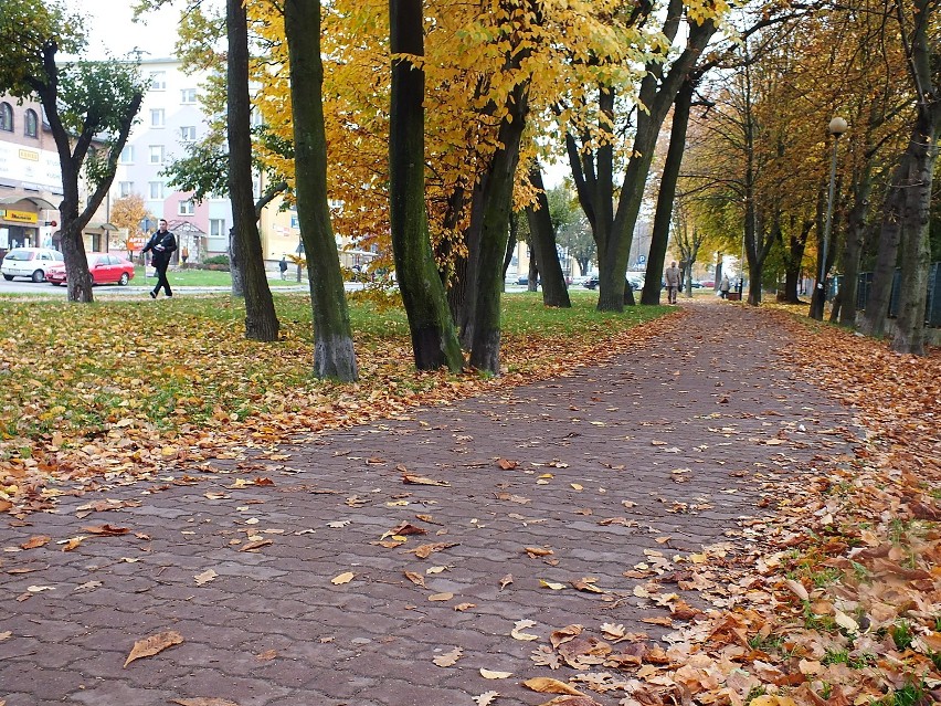 Jesień w dzielnicy fabrycznej Kraśnika