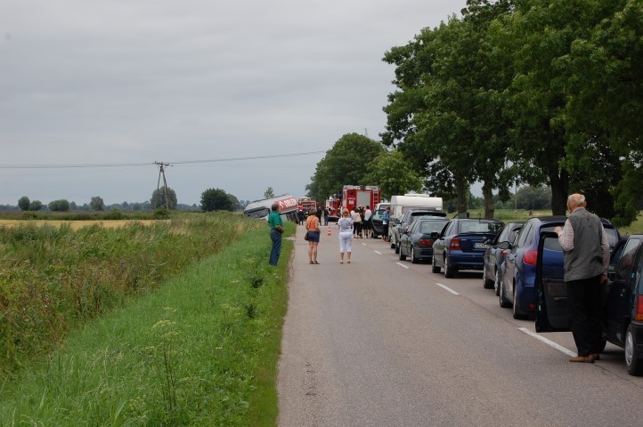 Wypadek cysterny pod Nowym Dworem Gdańskim