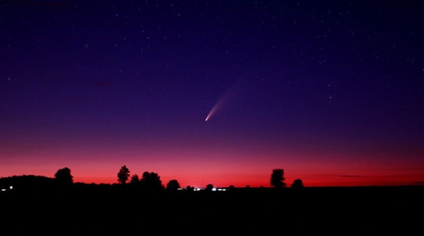 Kometa Neowise nad Zbąszyniem