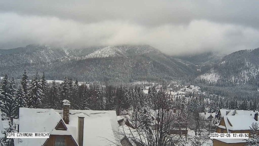 Zakopane. W Tatrach sypnęło śniegiem, obserwatorium zostało zasypane