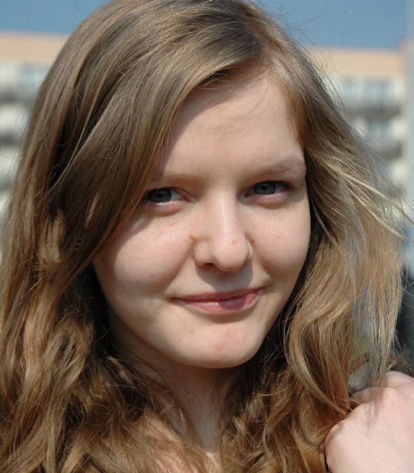 Kamila Podralska, uczennica szkoły średniej