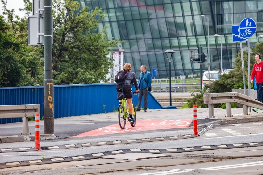 Kraków. Od września przywrócą dwa pasy ruchu dla aut na moście Grunwaldzkim 