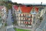 Fenomenalne zdjęcia Gorzowa! Pałac Biskupi, Ekonomik i kamienice przy Łokietka z lotu ptaka. Nasze miasto ma klimat [ZDJĘCIA]