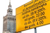 Remonty ulic, Warszawa. Majówkowe objazdy na stołecznych ulicach [29 kwietnia - 3 maja]